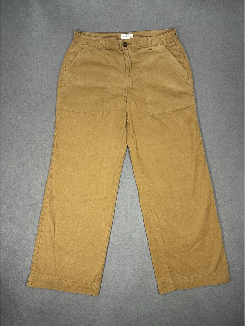 Weatherproof Vintage 34X29.5 Corduroy Pants Womens Size 12 Brown Straight Casual